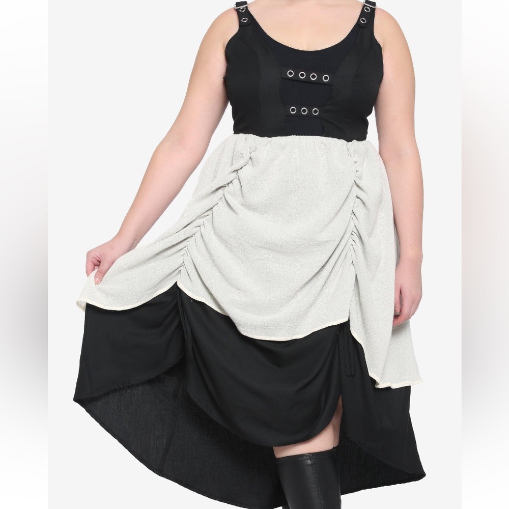 Bustle‎ Buckle Strap Skirtall Plus Size Hot Topic